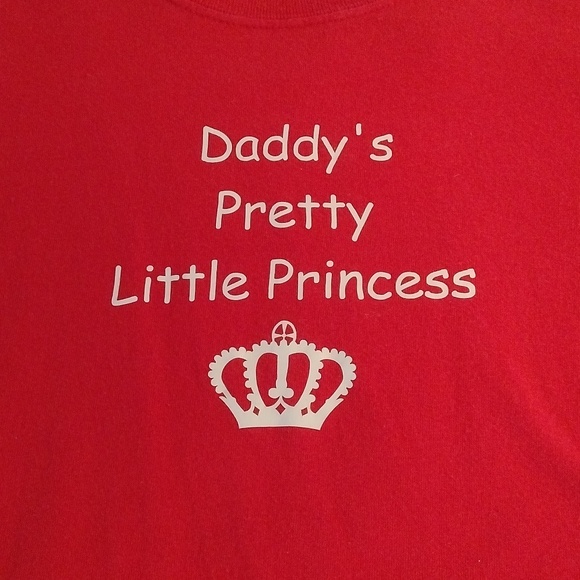 ⚜️ Girls "Daddy's Princess" Tshirt - Picture 2 of 6